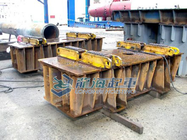 履帶式重物移運(yùn)器用于鍋爐汽包吊裝 履帶式重物移運(yùn)器用于鍋爐汽包吊裝